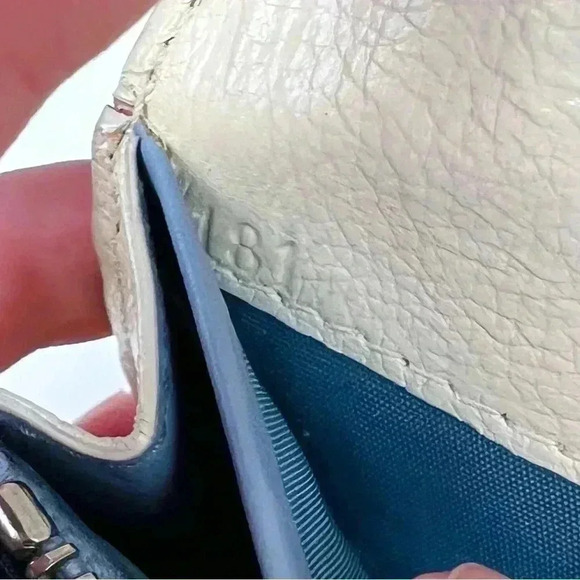 Prada Vanilla Leather Etiquette Continental Wallet - Picture 9 of 10